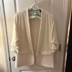 Zara Cream Women's Blazer